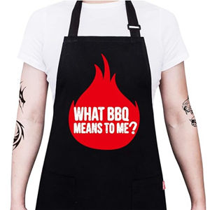 ALIPOBO BBQ Grill Aprons for Men Chef Adjustable Bib Apron with 2 Pockets and 40