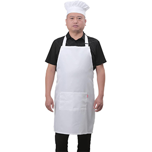 ALIPOBO Bib Aprons Set for Women and Men, Kitchen Chef Apron with 2 Pockets and 40