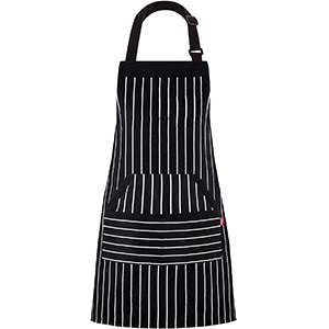 ALIPOBO Aprons for Women and Men, Kitchen Chef Apron with 4 Pockets and 40