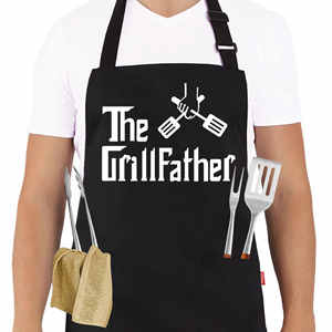 ALIPOBO Men's Aprons for Grilling Funny Gifts for Dad