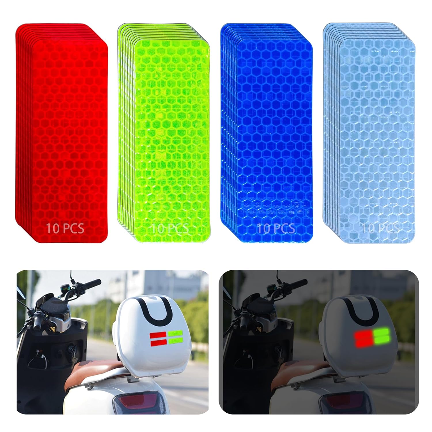 ALIPOBO Reflective Stickers, High Visibility Reflective Tape