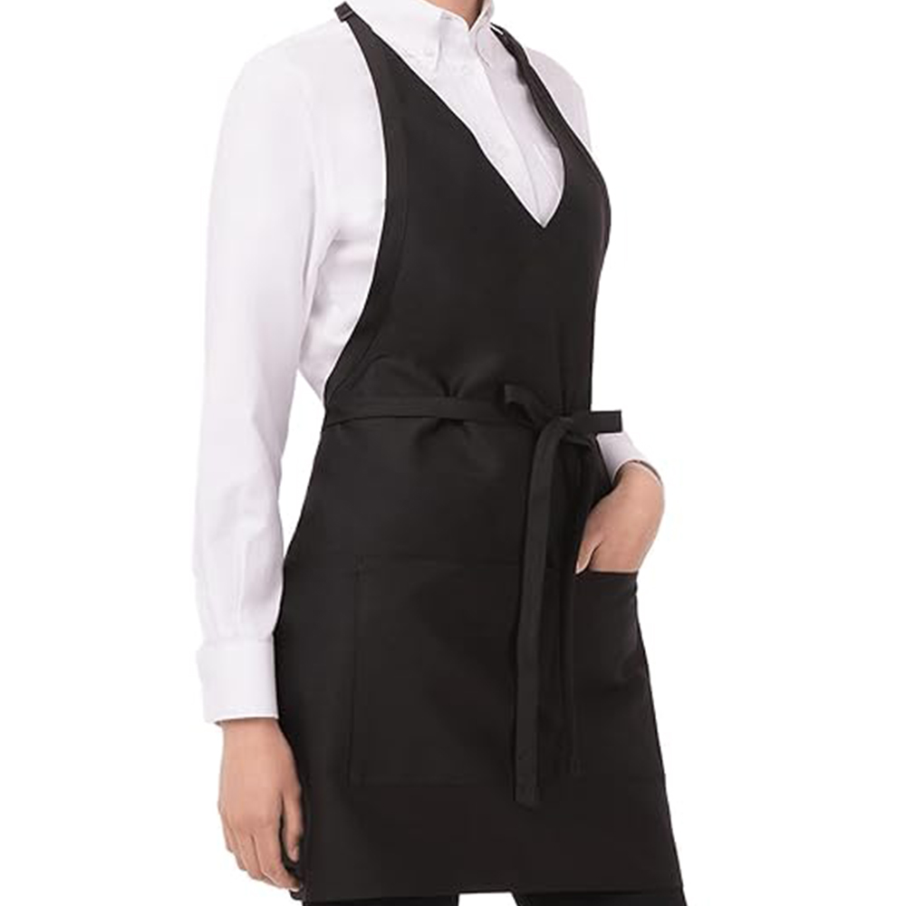 ALIPOBO Unisex V-Neck Tuxedo Apron